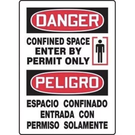 Accuform ENGLISHSPANISH MEXICAN 14 in x 10 in SBMTDX040VP